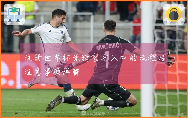 注册世界杯竞猜官方入口的流程与注意事项详解